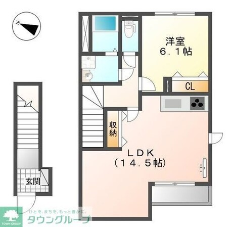 サンコート百合台の物件間取画像